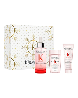 K&eacute;rastase Genesis Serum Trio Set Zestaw prezentowy: Kąpiel Hydra-Fortifiant 80 ml + Odżywka Fondant Renfor&ccedil;ateur 75 ml + Serum Anti-Chute Fortifiant 90 ml