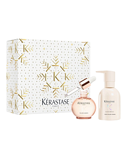 K&eacute;rastase Gloss Absolu Duo Set Zestaw prezentowy: Olejek Glaze Drops 45 ml + Krem do włos&oacute;w Frizz-Glaze 240 ml
