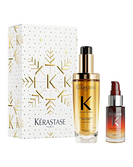K&eacute;rastase Elixir Ultime + Nutritive 8H Magic Night Serum Duo Set Zestaw prezentowy: Olejek 75 ml + Serum na noc 30 ml