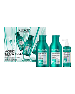 Redken Acidic Grow Full System Set Zestaw prezentowy: Szampon 300 ml + Odżywka 300 ml + Serum do sk&oacute;ry głowy i włos&oacute;w 100 ml