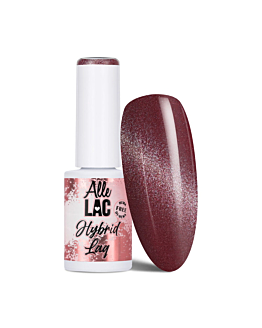 AlleLac Lakier Hybrydowy Cat Eye CAT6 Burgundy Gel Polish 6 g