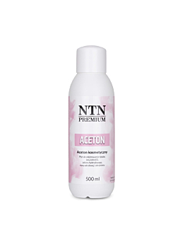NTN Premium Aceton Kosmetyczny Płyn Do Usuwania Lakieru Hybrydowego 500ml