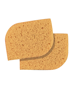 Peggy Sage Natural Cleasing Sponge naturalna gąbka do demakijażu 2szt
