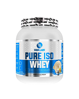 Yava Labs Pure Iso Whey Izolat białka serwatkowego smak lody waniliowe