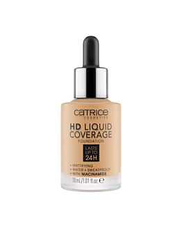 Catrice HD Liquid Coverage Foundation 035 Natural Beige Fondotinta per il viso