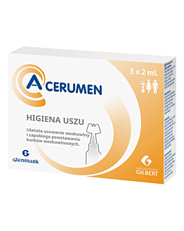 A-Cerumen, Preparat do higieny uszu w ampułkach