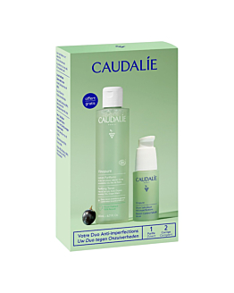 Caudalie Vinopure Set: siero con acido salicilico + tonico purificante