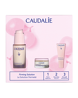 Caudalie Resveratol-Lift Zestaw prezentowy, Serum + Krem pod oczy + Krem na dzień