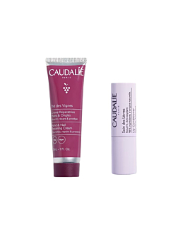 Caudalie Thé des Vignes Set (Crema Mani 30ml + Balsamo Labbra 4,5g)