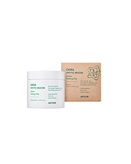 Jayjun Okra Phyto Mucin Gauze Peeling Pad, płatki peelingujące, 60szt.