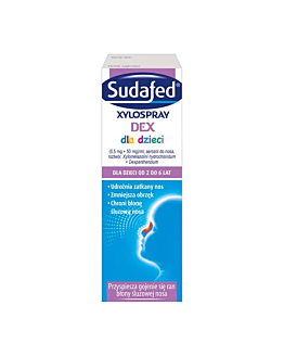 Sudafed Xylospray DEX dla dzieci (0,5 mg + 50 mg)/ml aerozol do nosa