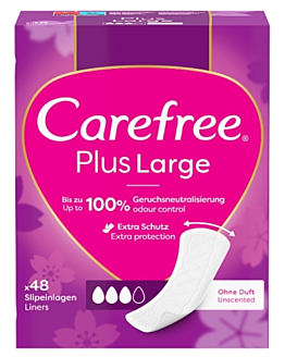 Carefree Plus Light Scent Wkładki higieniczne 48 szt.