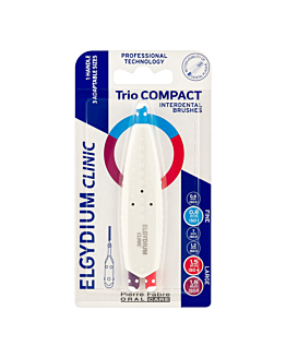 Elgydium Clinic Trio Compact 145 Zestaw szczoteczek międzyzębowych szerokich
