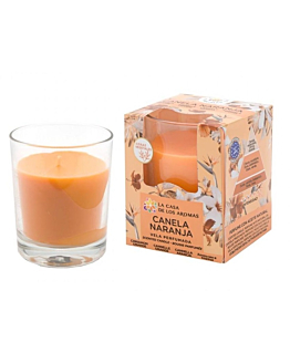 La Casa de los Aromas Świeca zapachowa Cynamon-Pomarańcza, 140g
