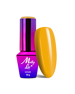 MollyLac Fancy Fashion Lakier Hybrydowy UV LED Nr 336 Sunrush 10 g
