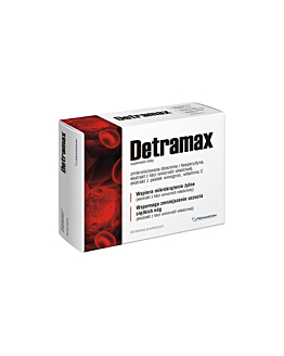 Detramax, Preparat wspierający pracę układu żylnego, Tabletki
