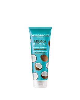 Dermacol Aroma Ritual Relaxing Shower Gel żel pod prysznic Brazilian Coconut, 250ml