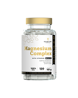 Golden Tree Magnesium Complex, 120 kaps.