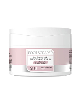 Victoria Vynn Pharm Foot Foot Scraper Wygładzający Peeling Solno-Cukrowy Do Stóp z Masłem Shea i Kompleksem Olejków 200 g