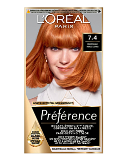 L’Oréal  Feria Preference Farba do włosów 7.4