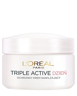 L’Oréal Triple Active krem na dzień do cery suchej i wrażliwej 