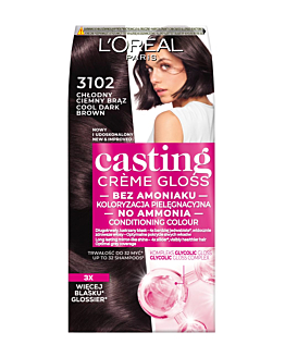 Casting Crème Gloss Colore per capelli, 3102 Castano scuro freddo