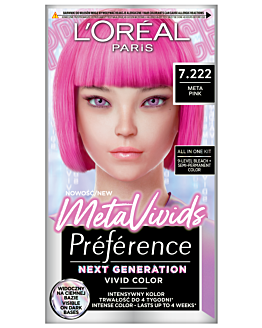 Preference Metavivids Farba do włosów, 7.222 Pink
