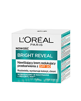 L’Oréal Bright Reveal Nawilżający krem redukujący przebarwienia SPF50 50ml