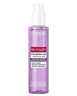 L'Oréal Revitalift Gel detergente levigante con acido ialuronico 150 ml