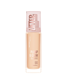 Maybelline Lifter Plump & Glow Fondotinta illuminante, 090