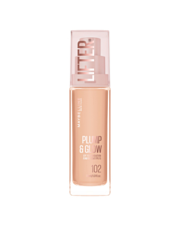Maybelline Lifter Plump & Glow Podkład rozświetlający, 102