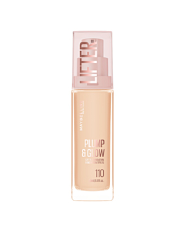 Maybelline Lifter Plump & Glow Fondotinta illuminante, 110