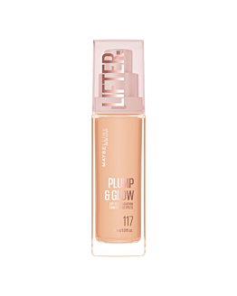 Maybelline Lifter Plump & Glow Fondotinta Illuminante, 117