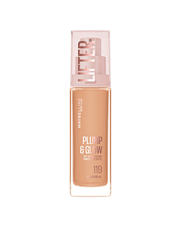 Maybelline Lifter Plump & Glow Fondotinta illuminante, 119