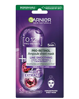 Garnier Skin Naturals Pro Retinol Ampułka w masce na tkaninie 
