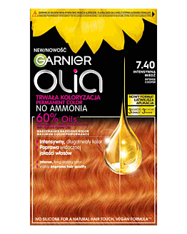 Garnier Olia Farba do włosów 7.40 Intense Copper