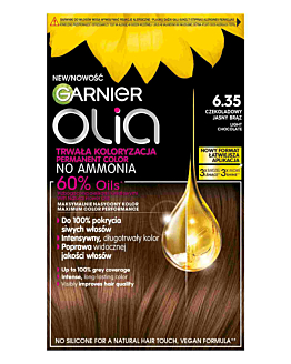Garnier Olia Farba do włosów 6.35 Light Chocolate