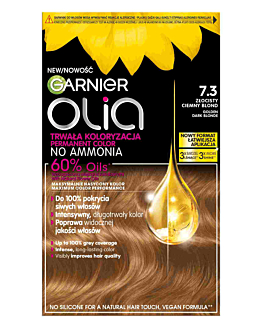 Garnier Olia Farba do włosów 7.3 Golden Dark Blonde