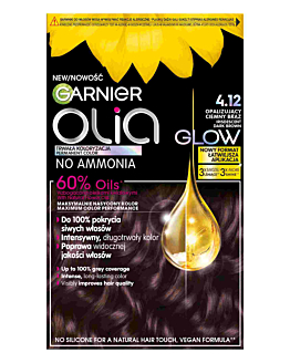 Garnier Olia Farba do włosów 4.12 Dark Brown
