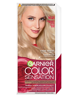 Garnier Color Sensation Krem koloryzujący 10.21 Jedwabisty Perłowy Blond