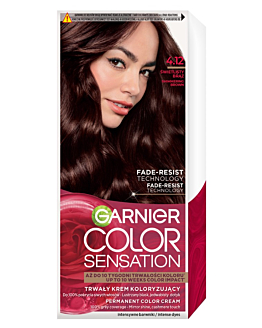 Garnier Color Sensation Krem koloryzujący 4.12 Świetlisy Brąz