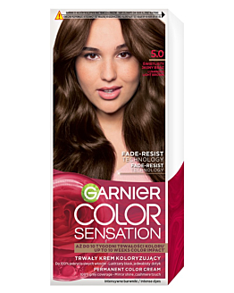 Garnier Color Sensation Krem koloryzujący 5.0 Świetlisty Jasny Brąz