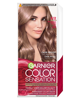 Garnier Color Sensation Krem koloryzujący 8.12 Opalizujący Różowy Blond