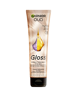 Garnier Olia Gloss Maschera tonalizzante tonalità biondo freddo, per capelli schiariti
