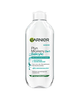 Garnier Płyn micelarny z kwasem salicylowym