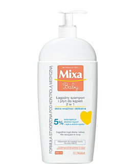 Mixa Baby Shampoo e Detergente Delicato 2 in 1 400 ml