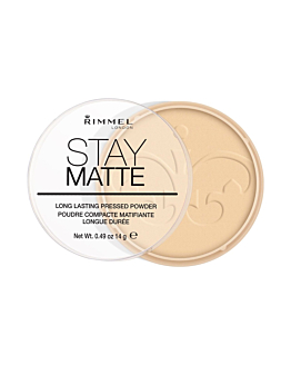 Rimmel Stay Matte Puder do twarzy, 001 Transparent