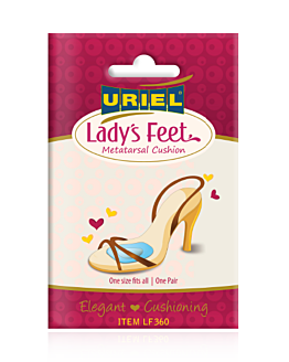 Uriel Lady’s Feet Nakładki Silikonowe Pod Śródstopie