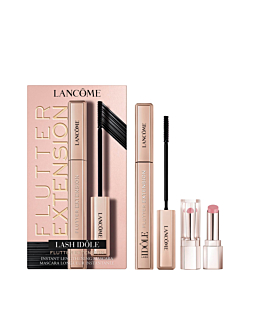 Lancôme Zestaw: Tusz do rzęs Idole Flutter Extension + Balsam do ust Lip Idôle