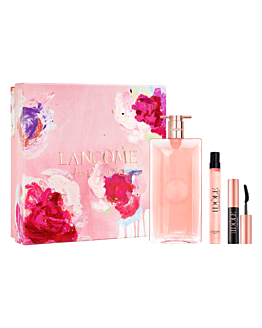 Lancôme Idôle Zestaw:  Woda perfumowana + Woda perfumowana travel size + Tusz do rzęs Lash Idole Black